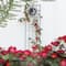 Glitzhome® 48" Painted Metal Sun Garden Trellis Stakes